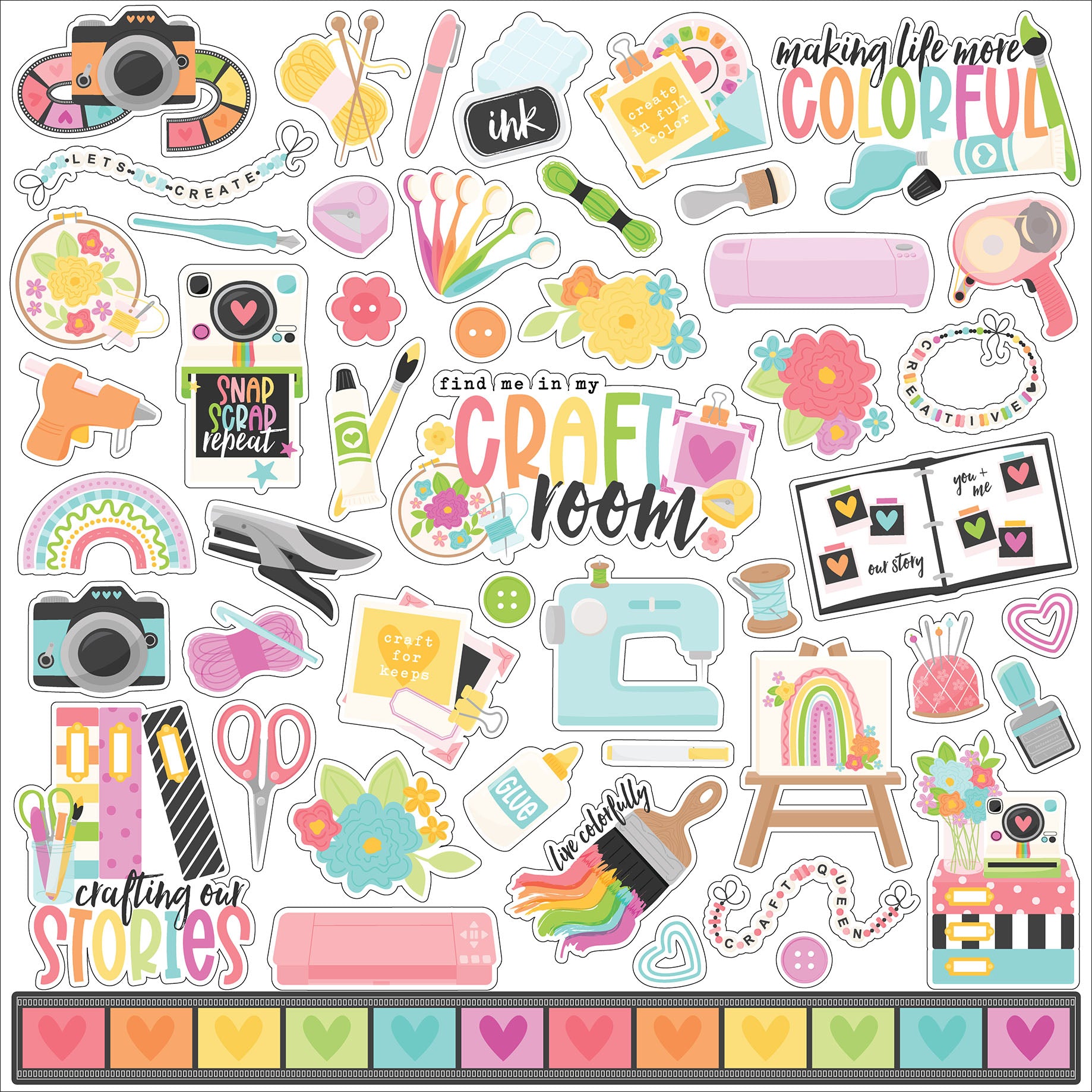 Craft Room -  Element Sticker