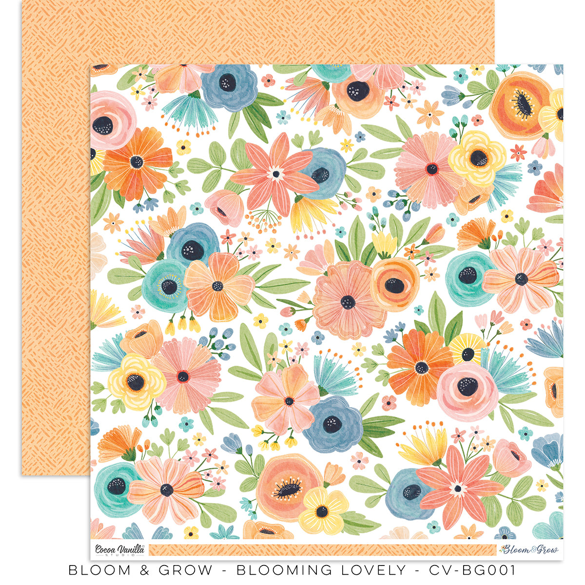 Cocoa Vanilla Studio Bloom & Grow "Blooming Lovely" Paper