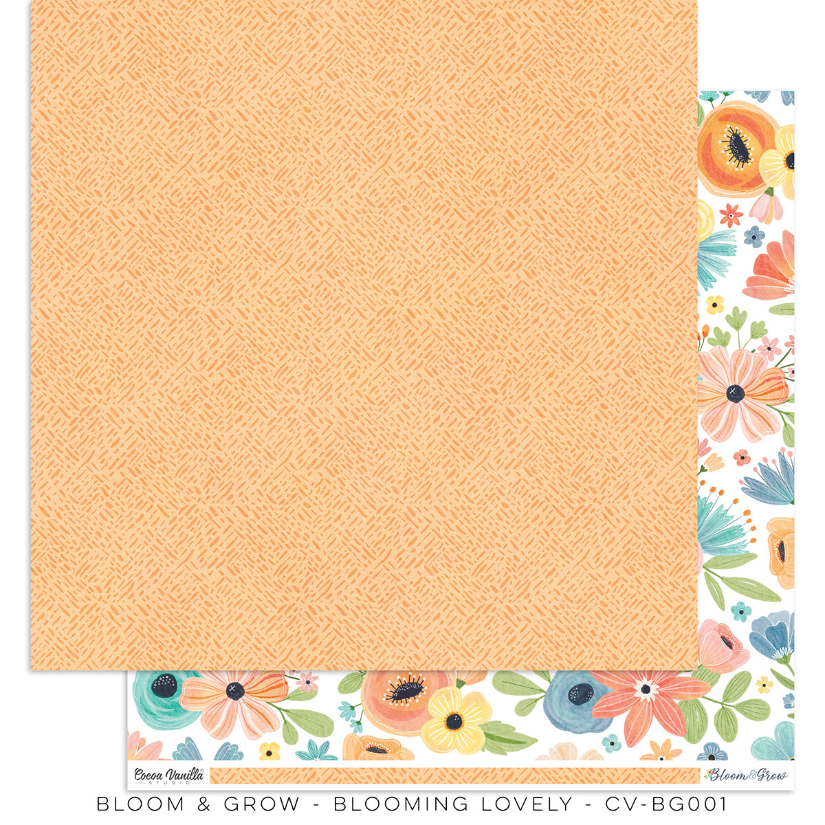 Cocoa Vanilla Studio Bloom & Grow "Blooming Lovely" Paper