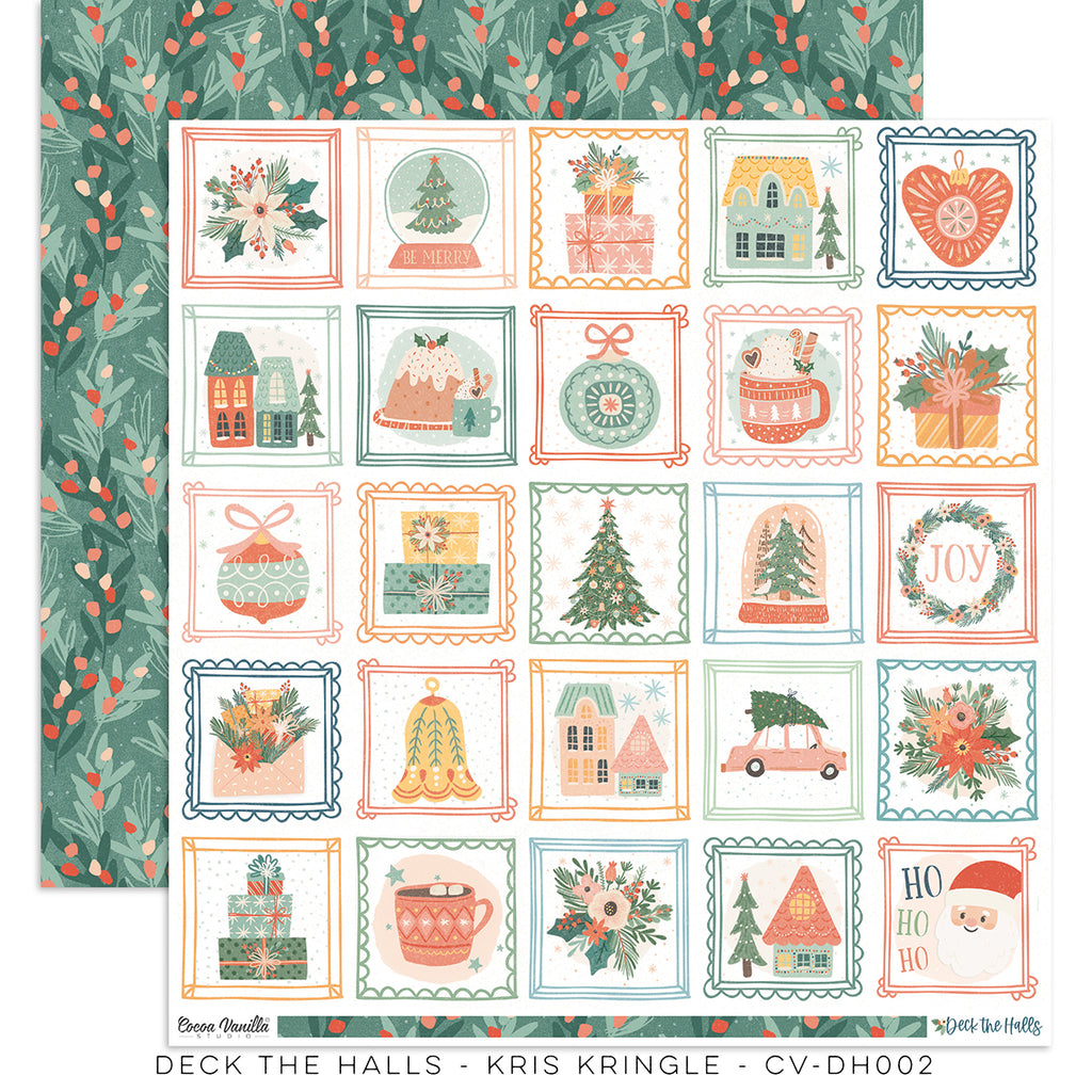 Cocoa Vanilla Studio Deck The Halls Collection Kit