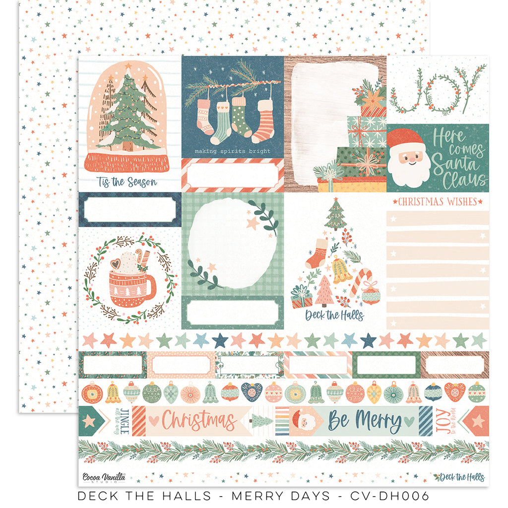 Cocoa Vanilla Studio Deck The Halls Collection Kit