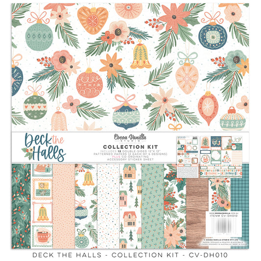 Cocoa Vanilla Studio Deck The Halls Collection Kit