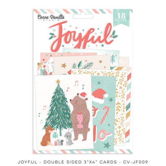 Cocoa Vanilla Joyful Pocket Cards