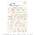 These Days Mini Puffy Alpha Stickers