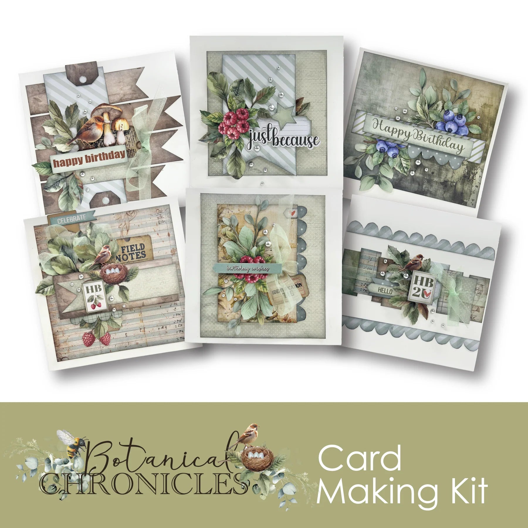 Uniquely Creative Botanical Chronicles Card Making Kit