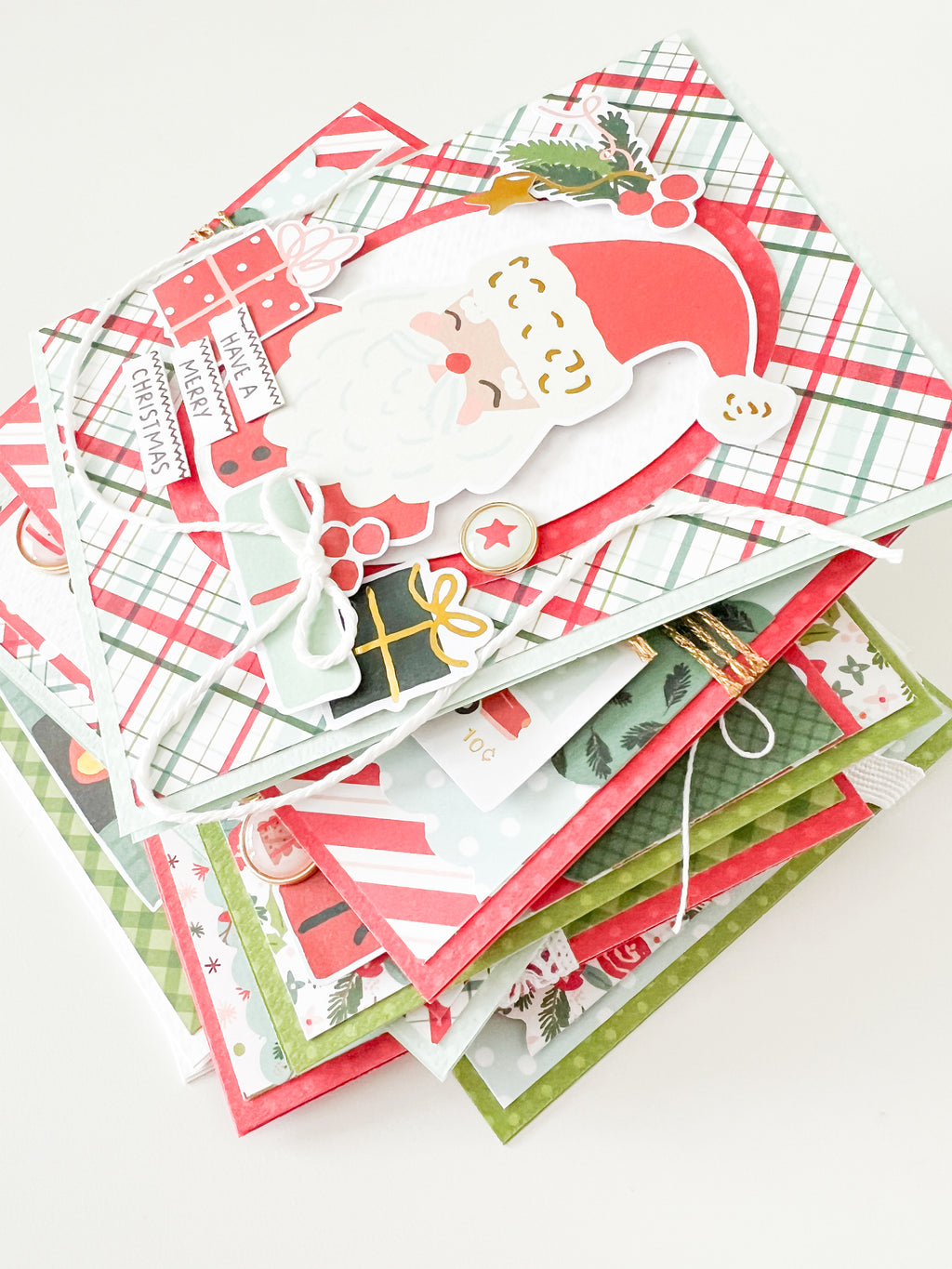 Santa's Village Card Kit