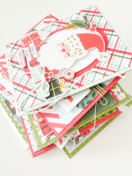 Simple Stories Santa's Village Card Kit