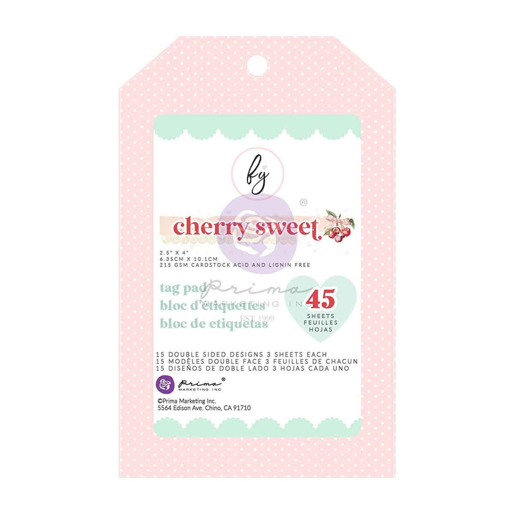Cherry Sweet - Tag Pad