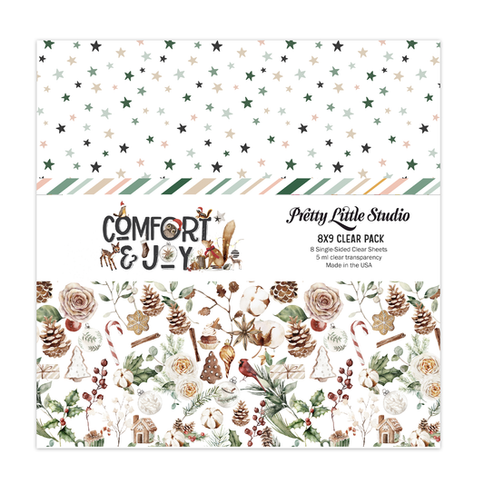 Pretty Little Studio Pretty Little Studio Comfort & Joy Clear Pack 8x9