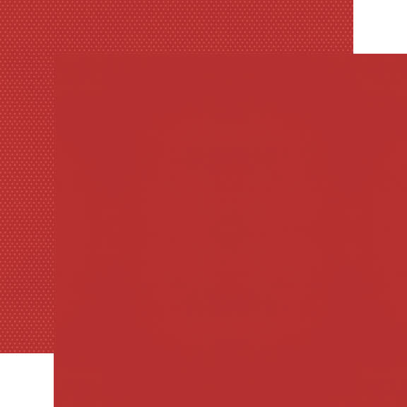A solid red 12x12 inch cardstock from Color Vibe collection.