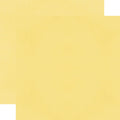 A solid yellow 12x12 inch cardstock paper with a matte finish.