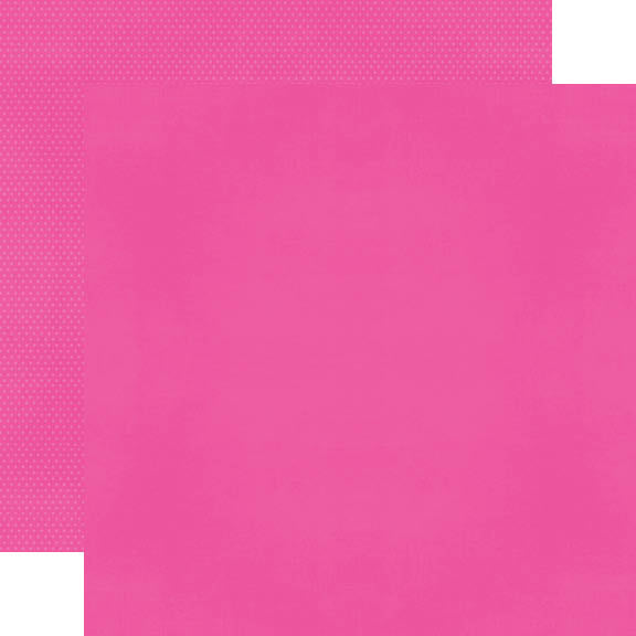 A close-up of a pink-colored sheet of  Color Vibe 12x12 cardstock paper.