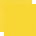 A bright yellow 12x12 inch cardstock paper from Simple Stories Color Vibe collection.