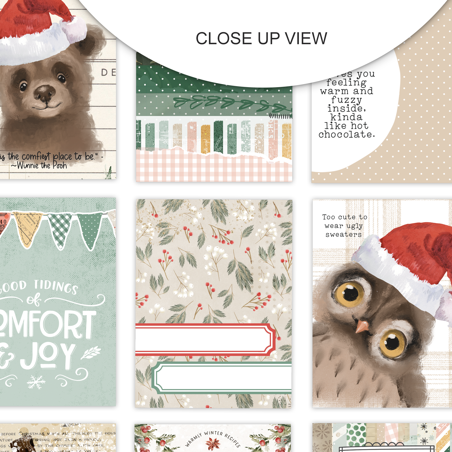 Pretty Little Studio Comfort & Jo Journaling - Comfort 3x4