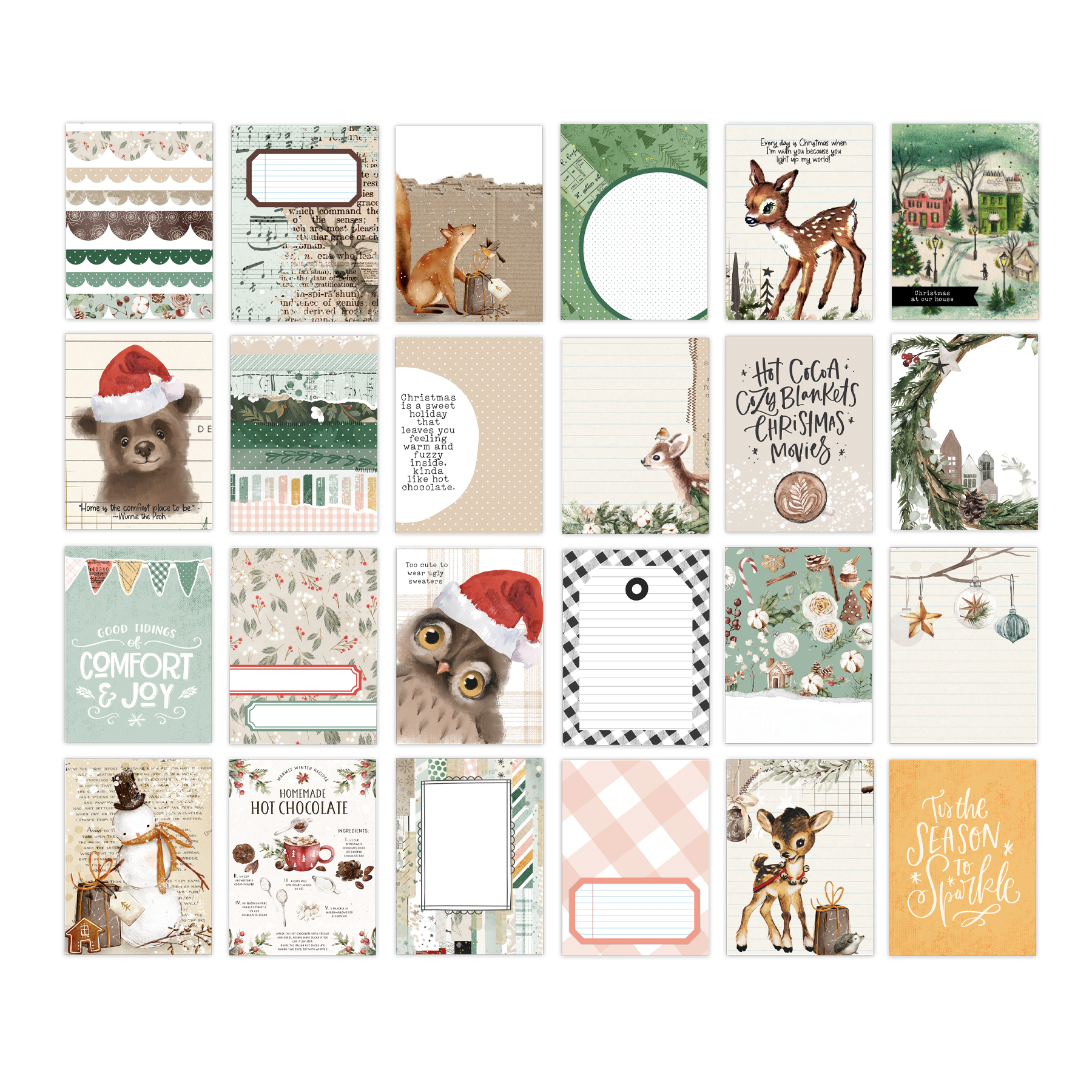 Pretty Little Studio Comfort & Jo Journaling - Comfort 3x4