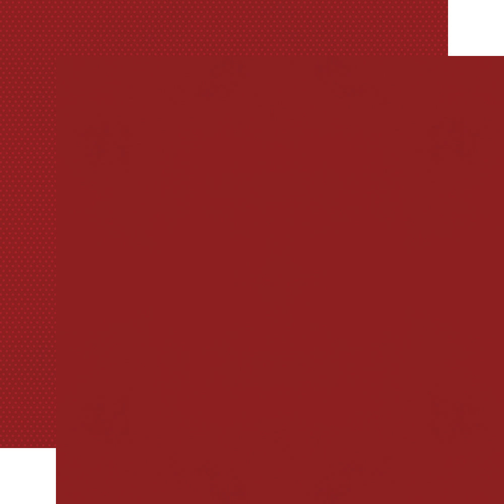 Simple Stories Color Vibe Cardstock - Cranberry