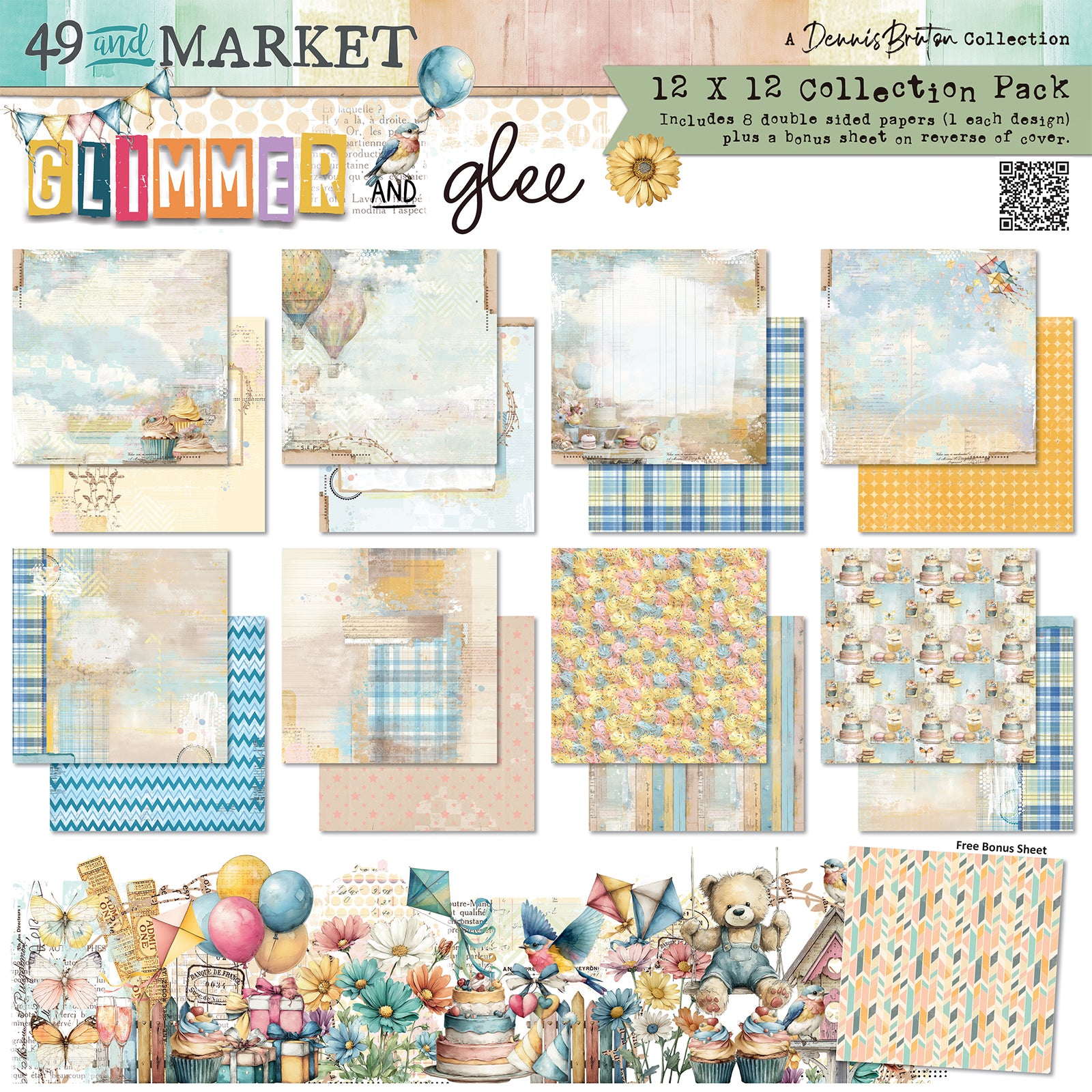 Glimmer and Glee - 12 x12 Collection Pack