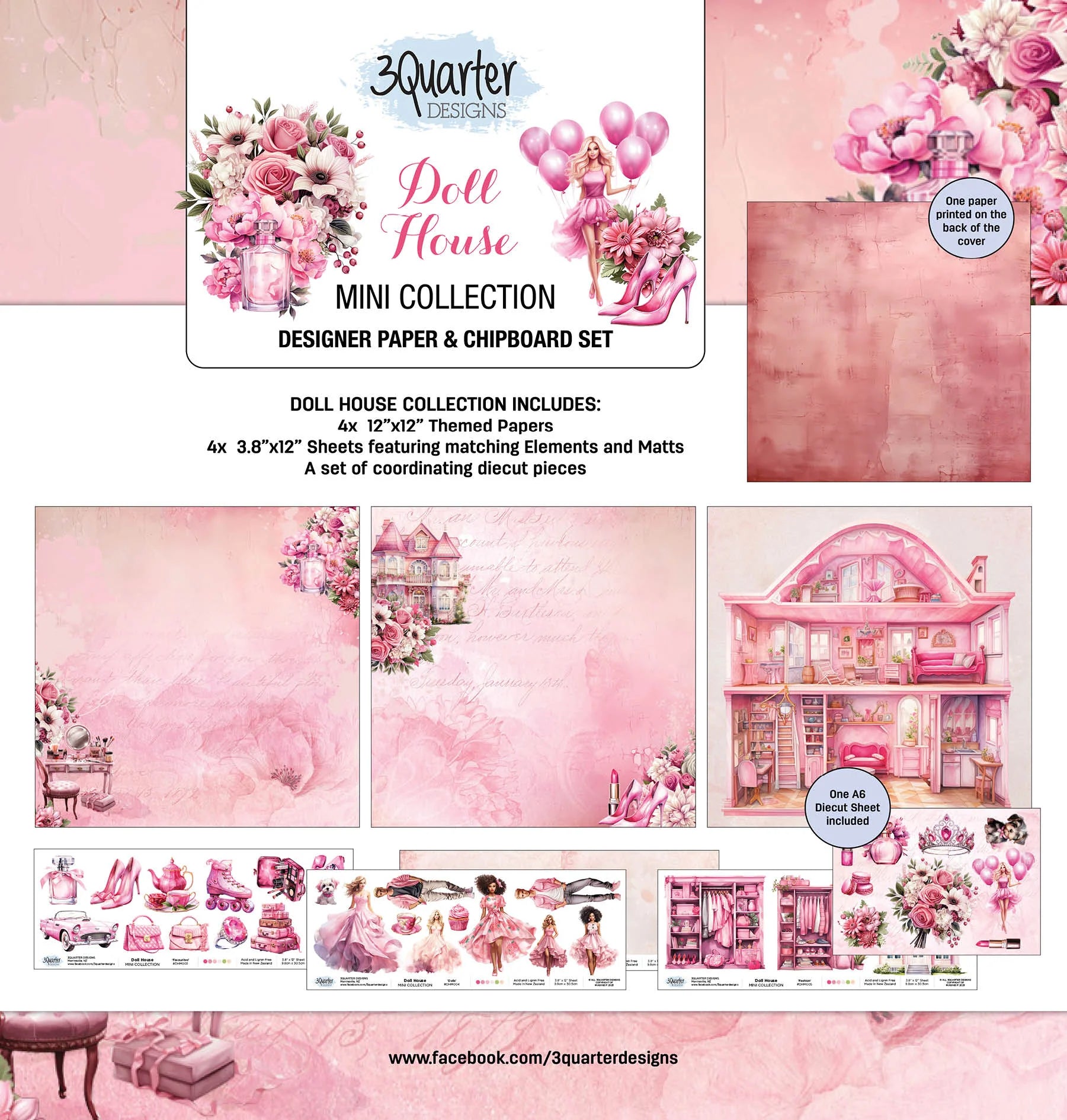 3Quarter Designs Doll House Mini Collection