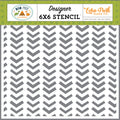 Dino-Mite Stencil 6"X6"-T-Riffic Arrows