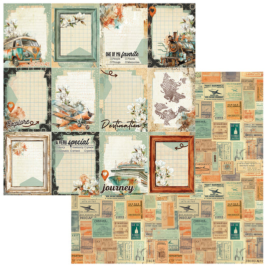 49 and Market Wanderlust Explorer - 12 x12 Collection Pack