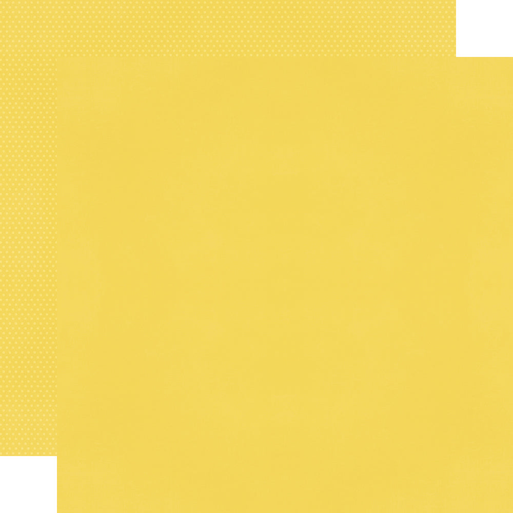 Simple Stories Color Vibe Cardstock - Daffodil