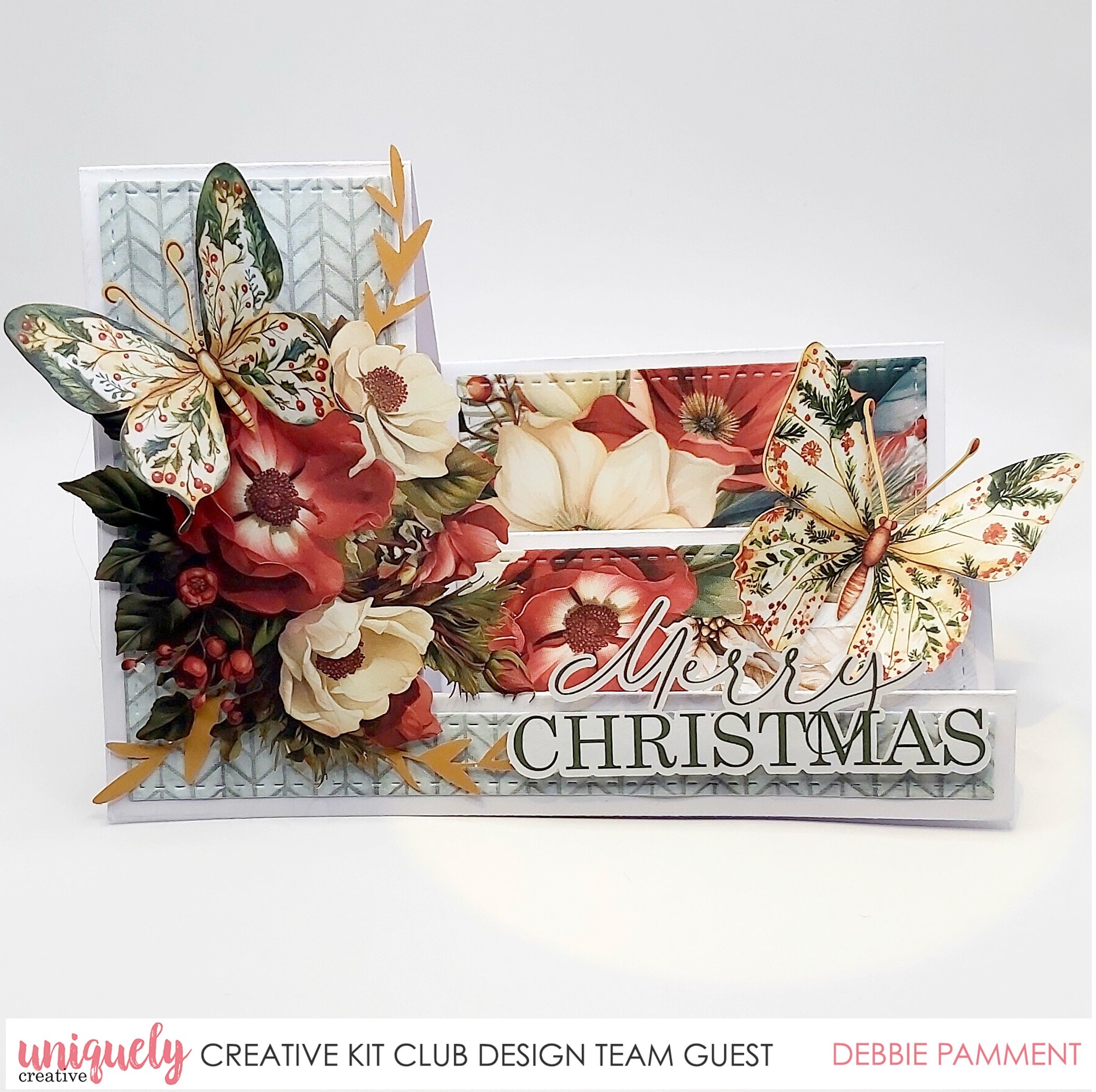 Uniquely Creative Side Stepper Card Die