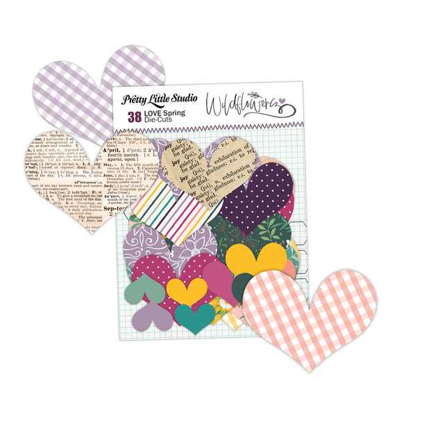 Pretty Little Studio Wildflower Die-Cuts | Love Springtime
