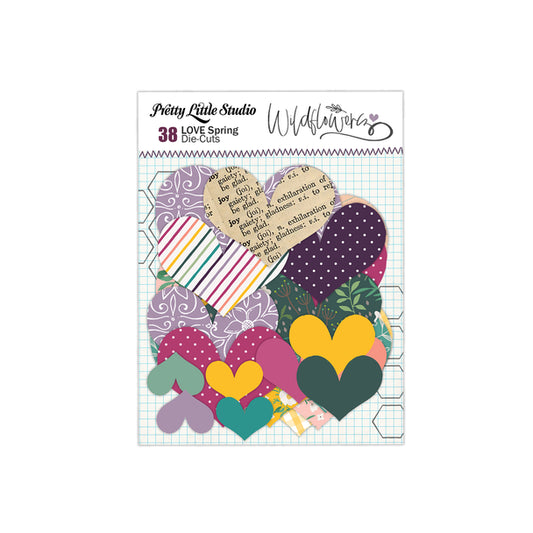 Pretty Little Studio Wildflower Die-Cuts | Love Springtime