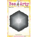 Daisy Daze Hex Stack - Metal Die