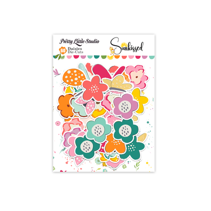 Pretty Little Studio Sunkissed Die-Cuts - Daisies