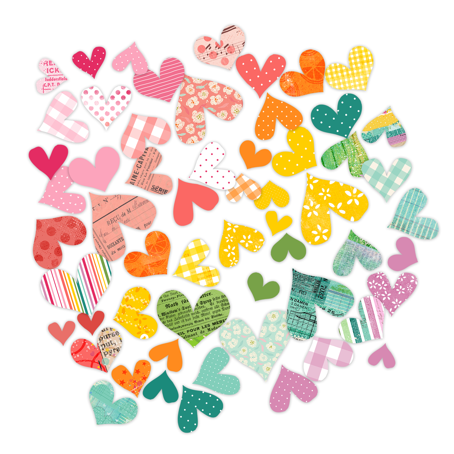 Pretty Little Studio Sunkissed Die-Cuts - Love Blooms