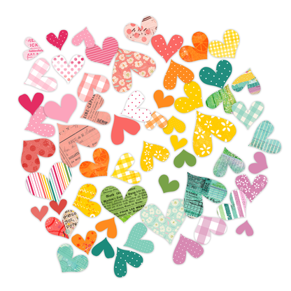 Pretty Little Studio Sunkissed Die-Cuts - Love Blooms