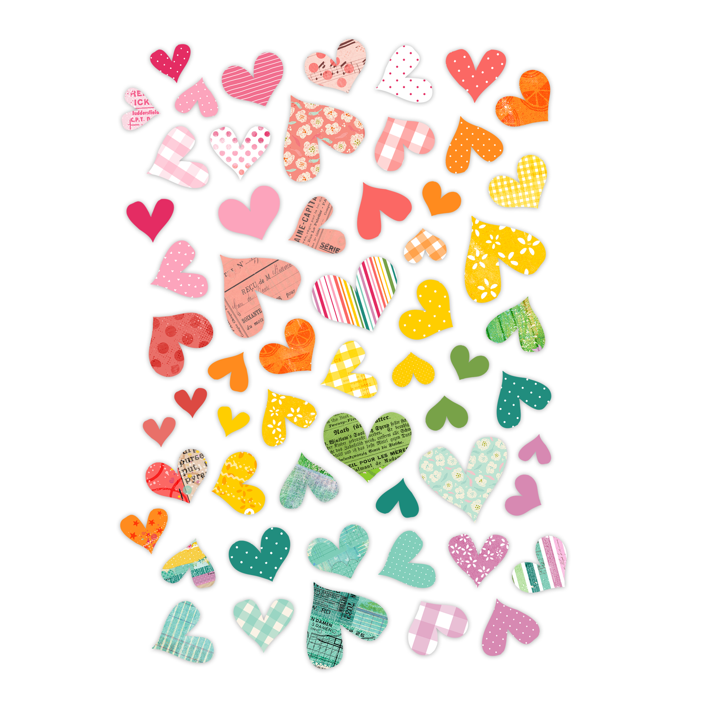 Pretty Little Studio Sunkissed Die-Cuts - Love Blooms