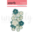 Uniquely Creative Flowers- Dusty Teal
