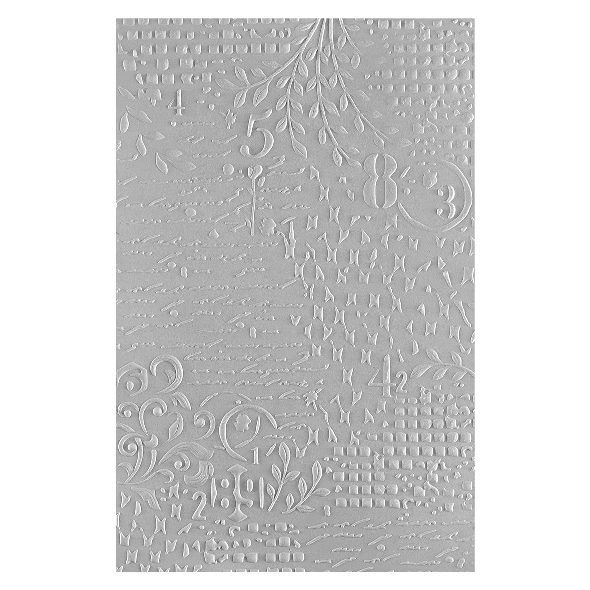 Beautifully Imperfect Distress Mix 3D Embossing Folder