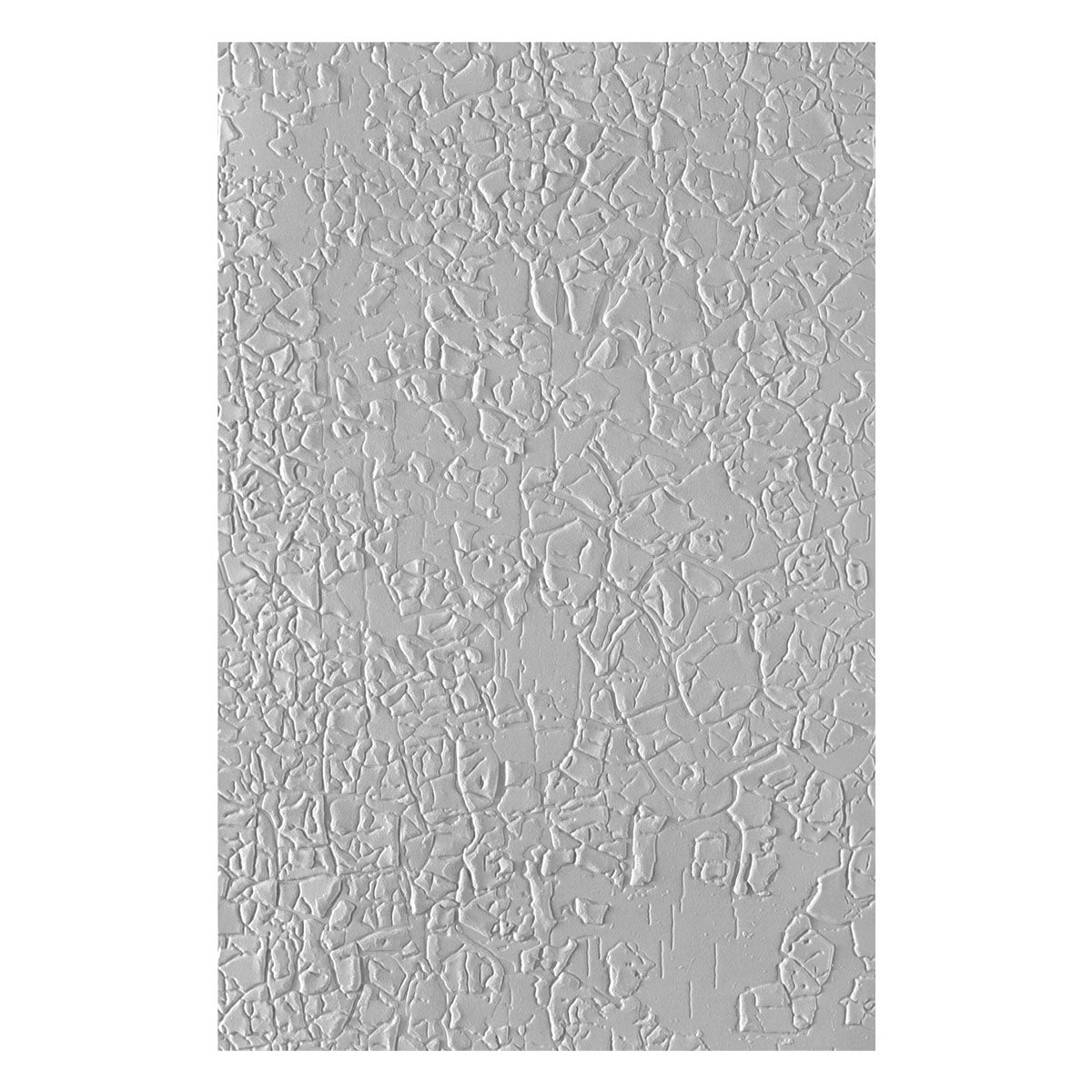 Beautifully Imperfect Crackle Paint 3D Embossing Folder