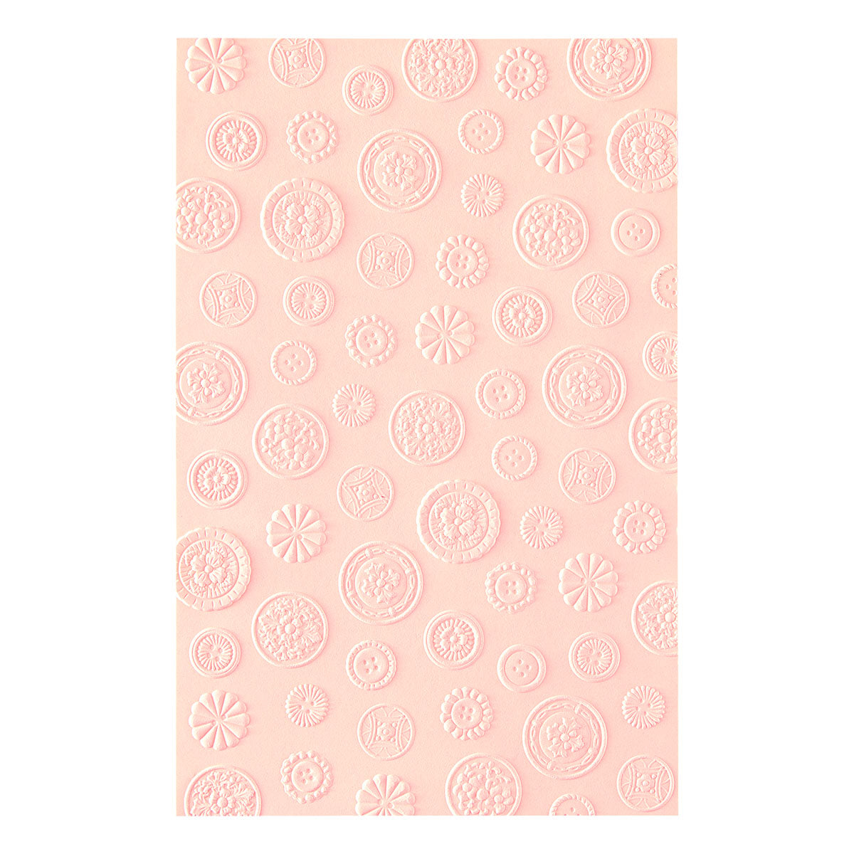 Buttons & Keepsakes - Haberdashery Buttons 3D Embossing Folder