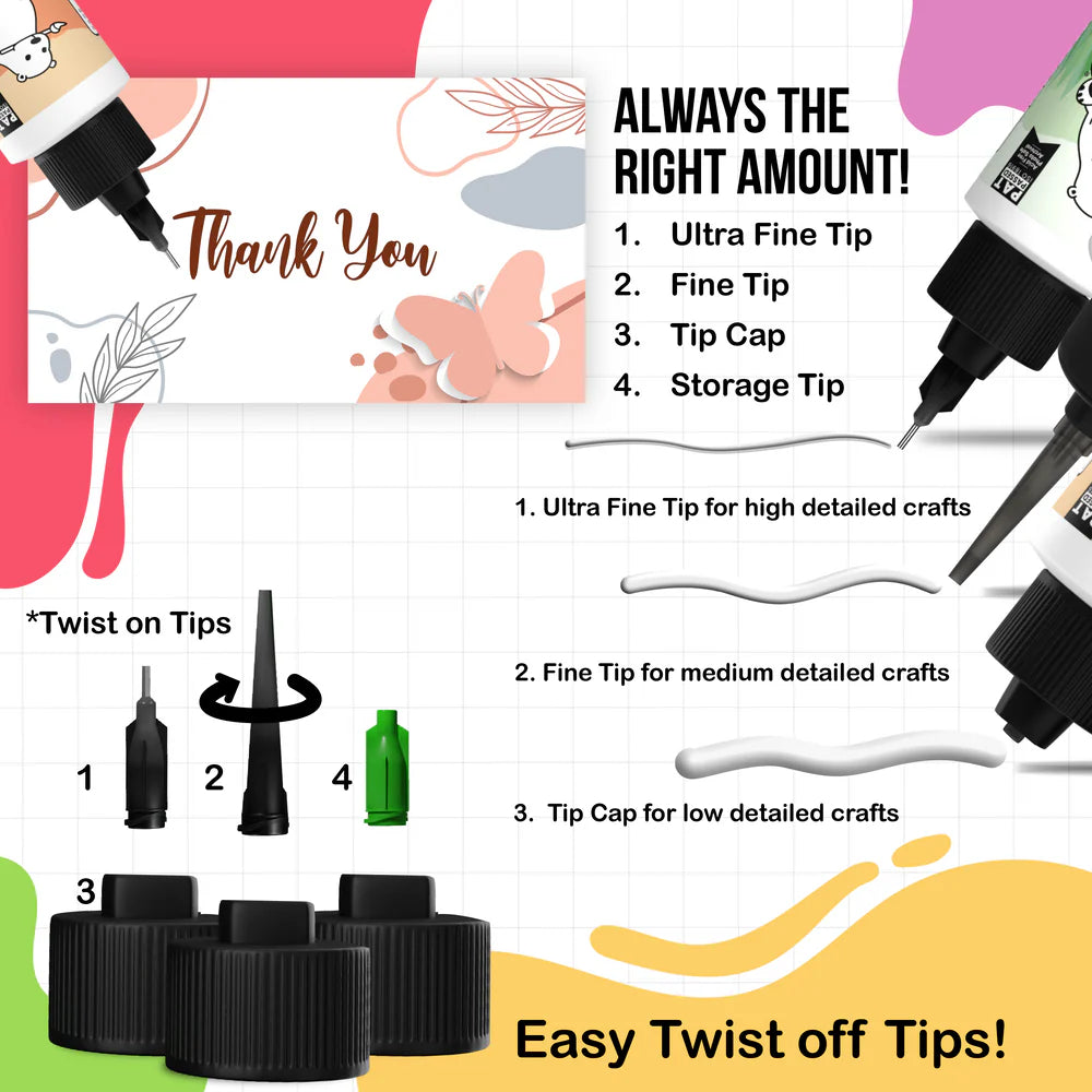 Bearly Art Precision Craft Glue - THE ORIGINAL