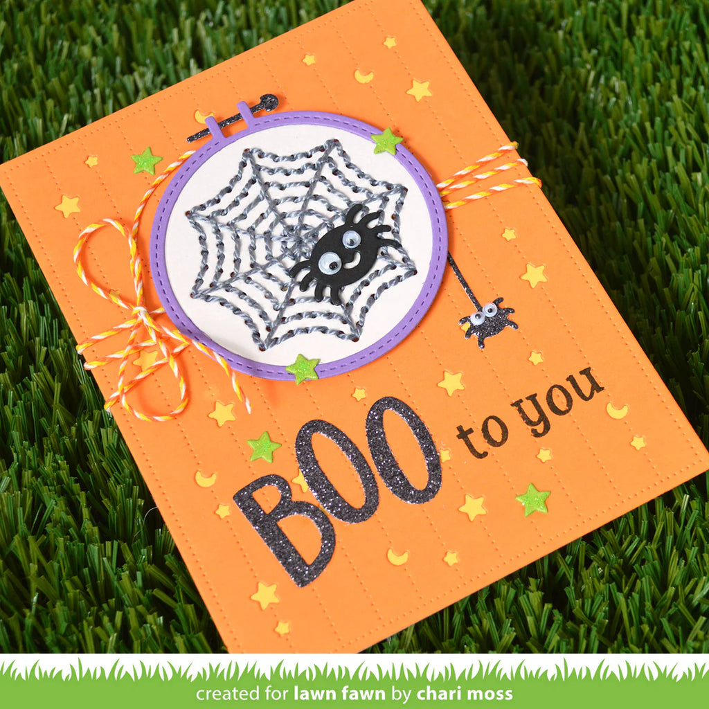 Lawn Cuts Craft Die - Embroidery Hoop Snowflake Add-On