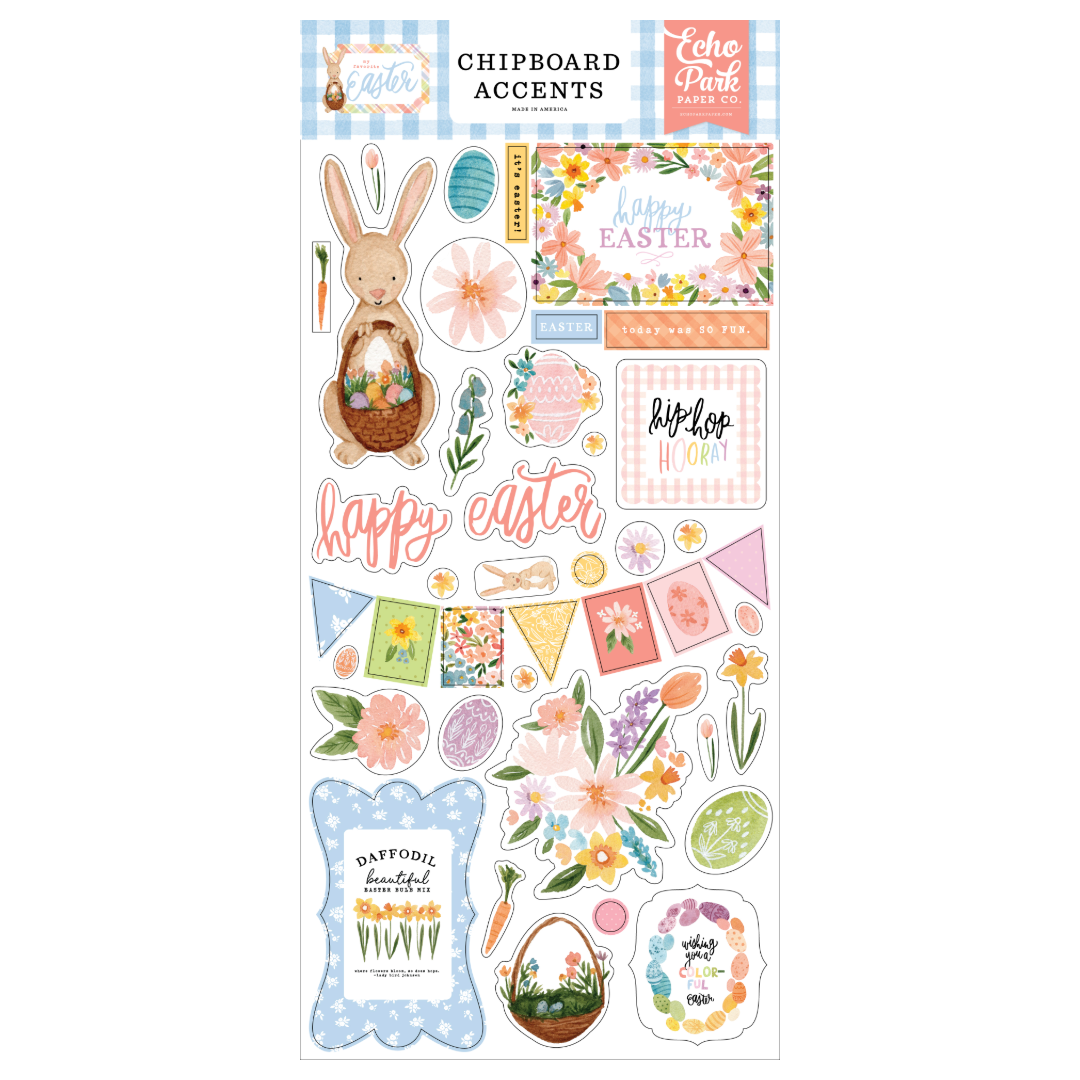 My Favorite Easter  Chipboard Accents