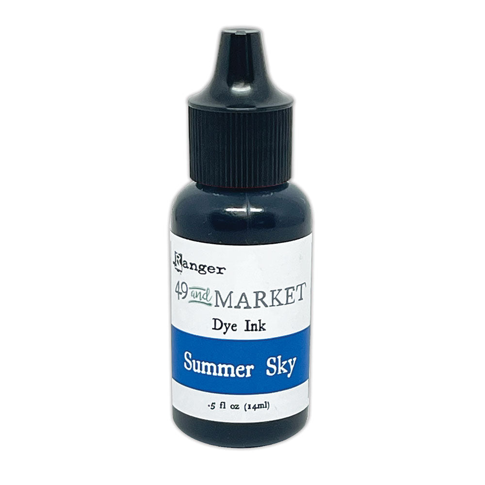 Ranger - 49 & Market Dye Ink Reinker - Summer Sky