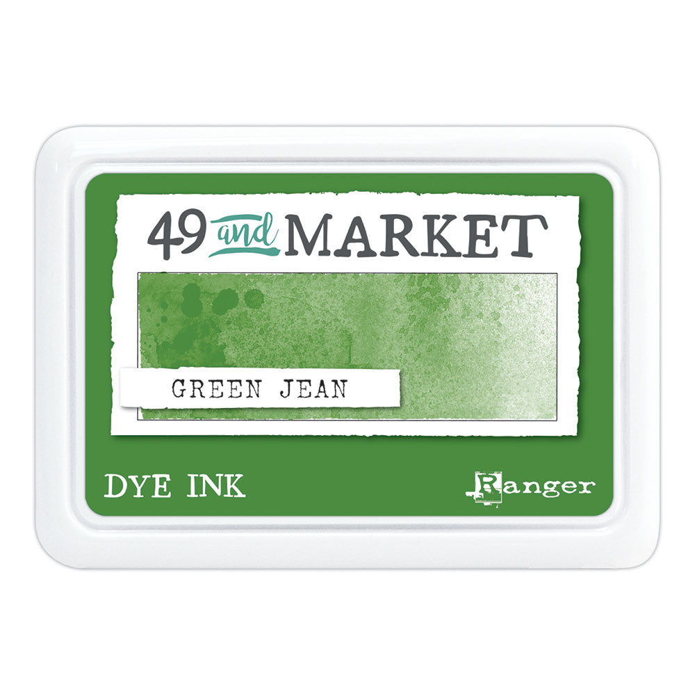 Ranger - 49 & Market Dye Ink Pad - Green Jean