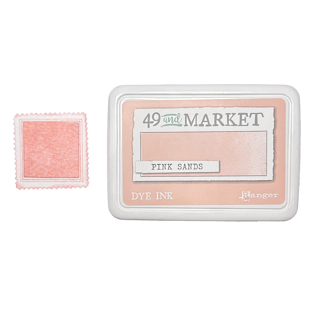 Ranger - 49 & Market Dye Ink Pad - Pink Sands