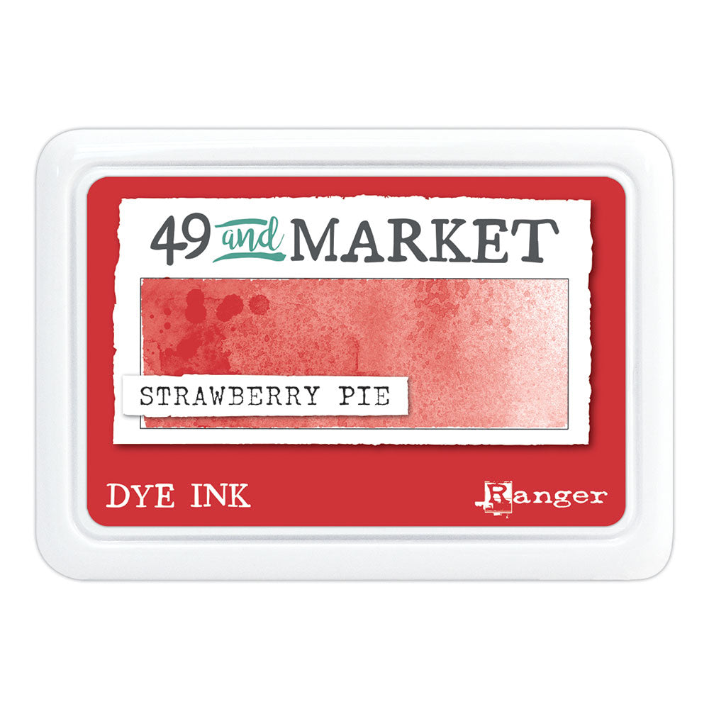 Ranger - 49 & Market Dye Ink Pad - Strawberry Pie