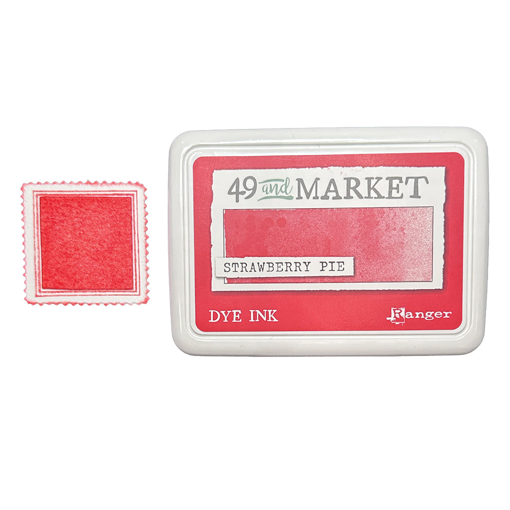 Ranger - 49 & Market Dye Ink Pad - Strawberry Pie