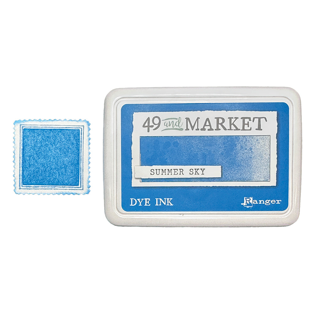Ranger - 49 & Market Dye Ink Pad - Summer Sky