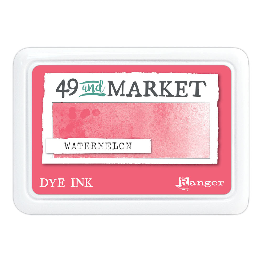 Ranger - 49 & Market Dye Ink Pad - Watermelon