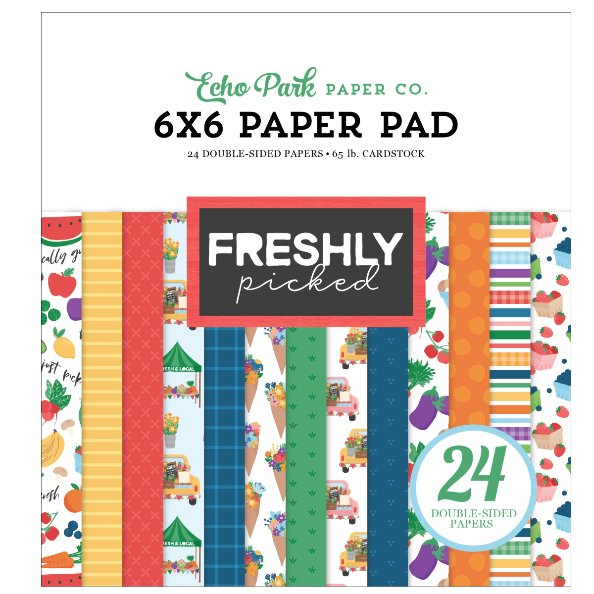Freshly Picked - 6x6 Paper Pad