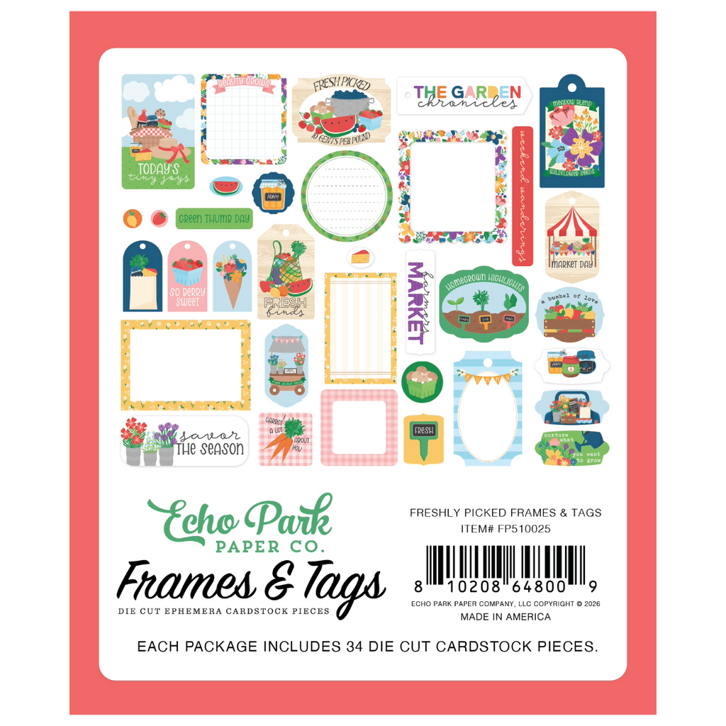 Freshly Picked - Frames & Tags