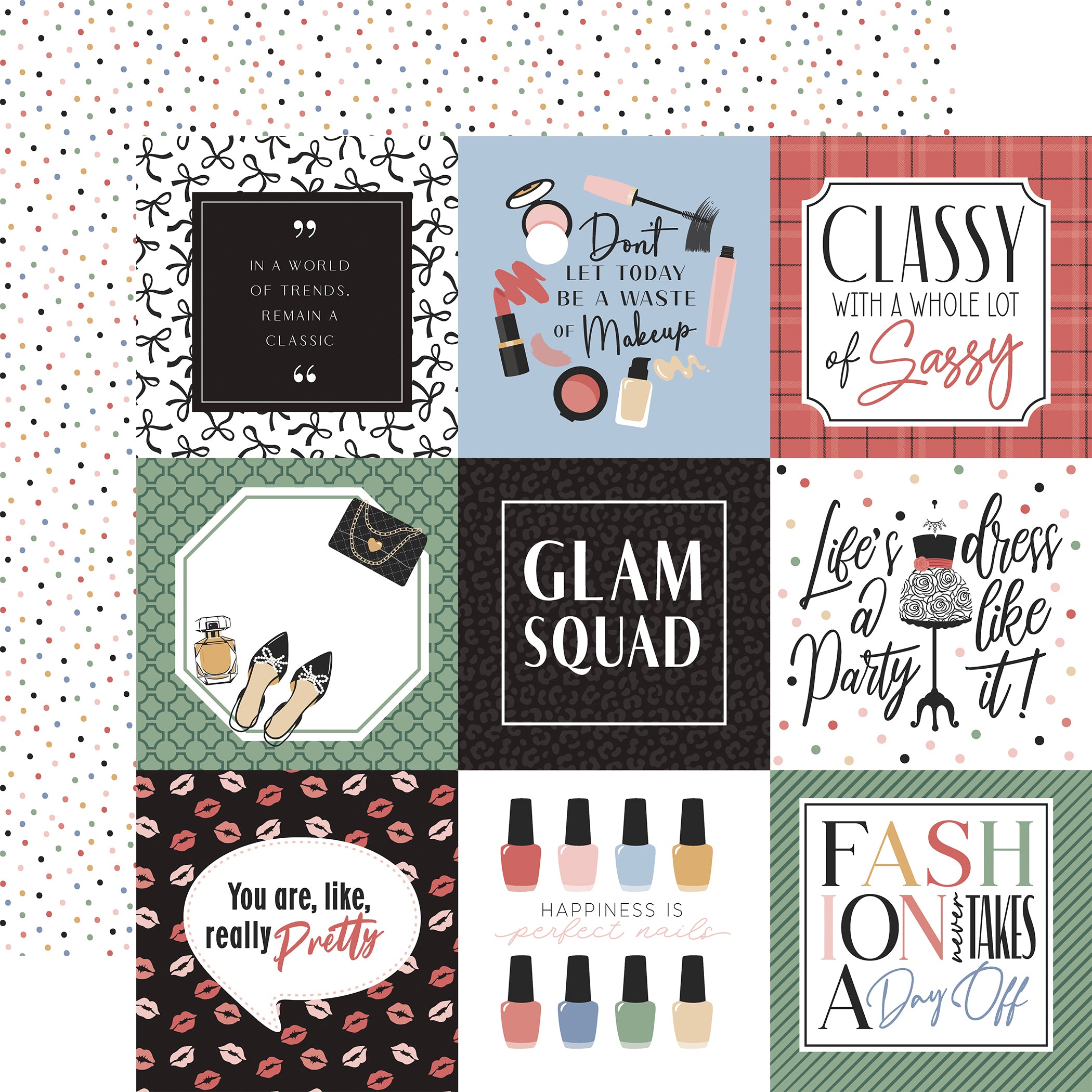 Echo Park Collection Kit 12"X12"-Fashion